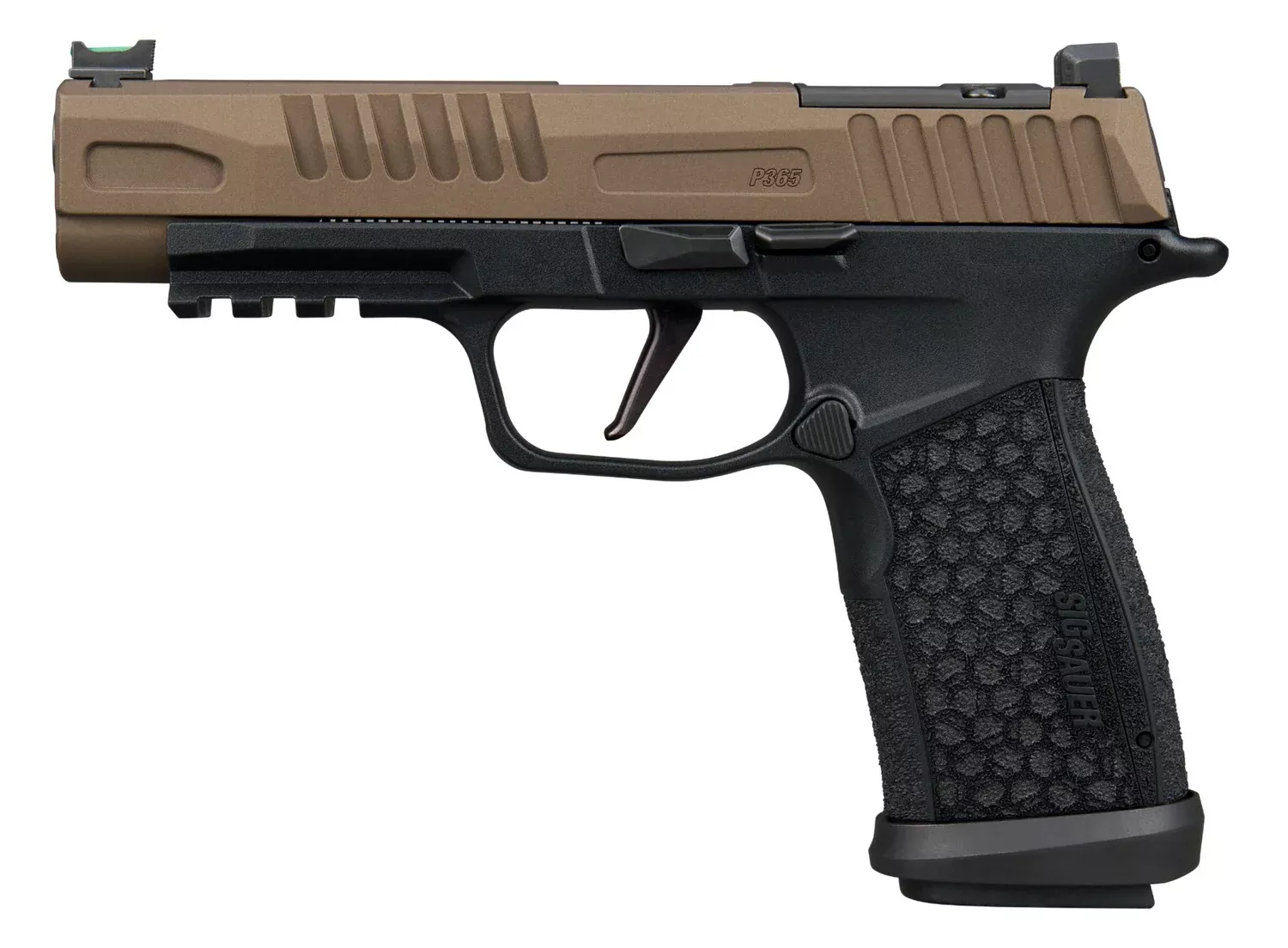 Sig Sauer P365 FUSE Freedom 9mm 4.3" 21+1/17+1 Semi-Auto Pistol - Bronze/Black LXG