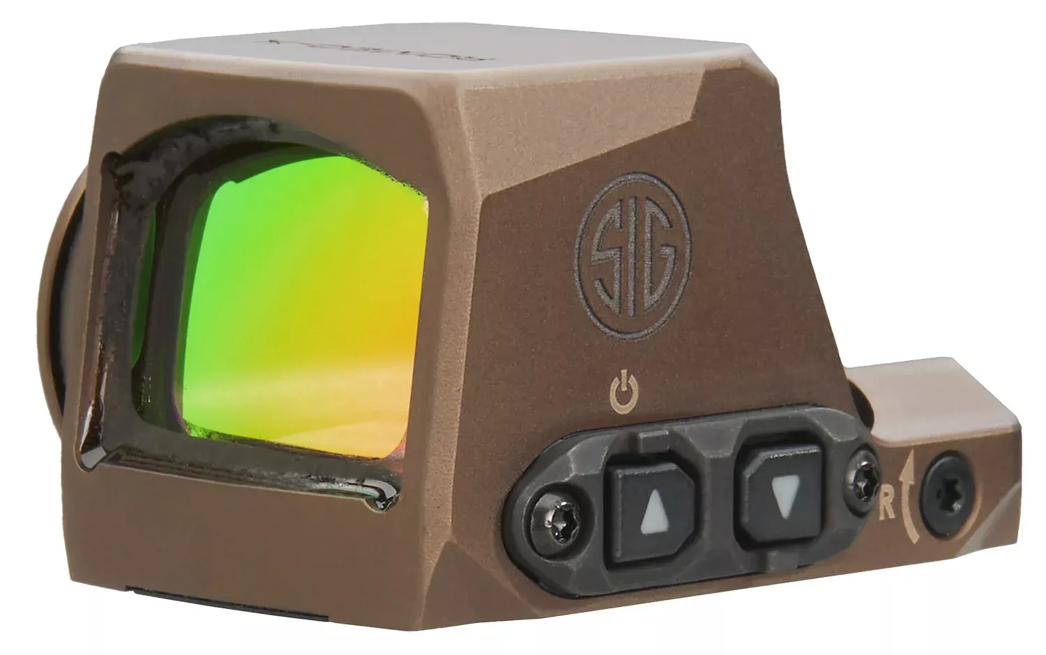Sig Sauer Romeo-X Compact 2 MOA Red Circle Dot FDE Open Reflex Sight