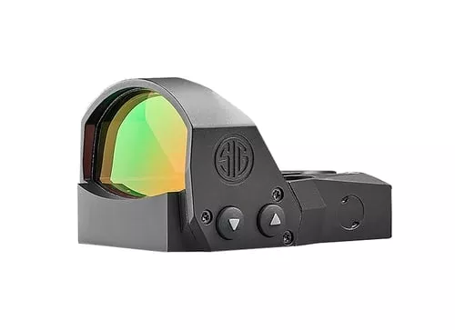 Sig Sauer SOR1P100 Romeo1Pro, 3 Moa 1.0 Moa Adjust, Steel Shroud, Black