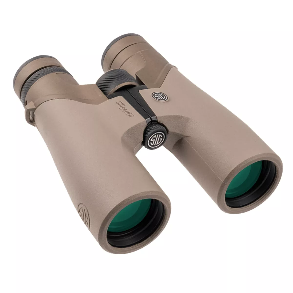 Sig Sauer Zulu10 HDX Coyote Rubber Armor 12x50mm HDX Abbe-Koenig Prism Binoculars