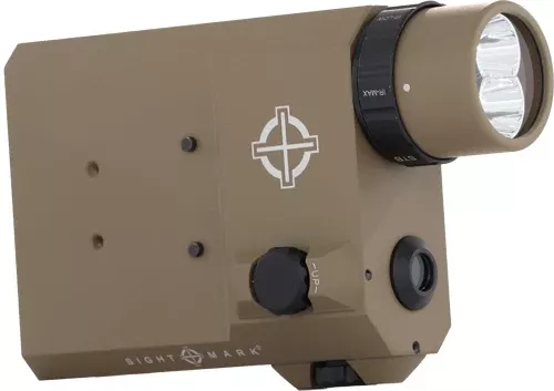 Sightmark LoPro Combo Flashlight (Visible & IR) and Green Laser - Dark Earth