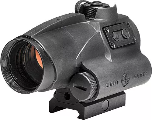 Sightmark Wolverine FSR 1x 28mm 2 MOA Red Dot Sight with Picatinny Mount