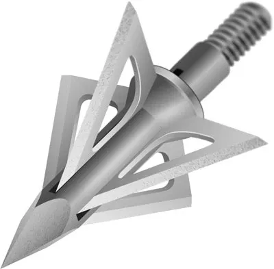 Slick Trick Standard Pro 100gr 1" Cut 4-Blade Fixed Broadhead 3-Pk