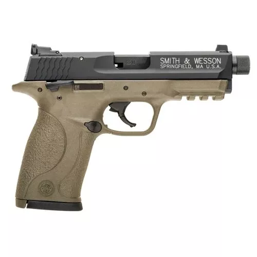 Smith & Wesson 10242 S&W M&P22 Compact Suppressor Ready FDE