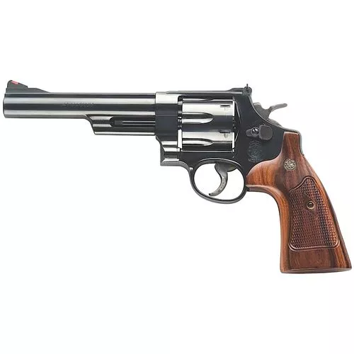 Smith & Wesson 150481 Model 57 Classic 41 Rem Mag 6rd 6" Overall Blued Carbon Steel with Squared Butt Checkered Walnut Grip