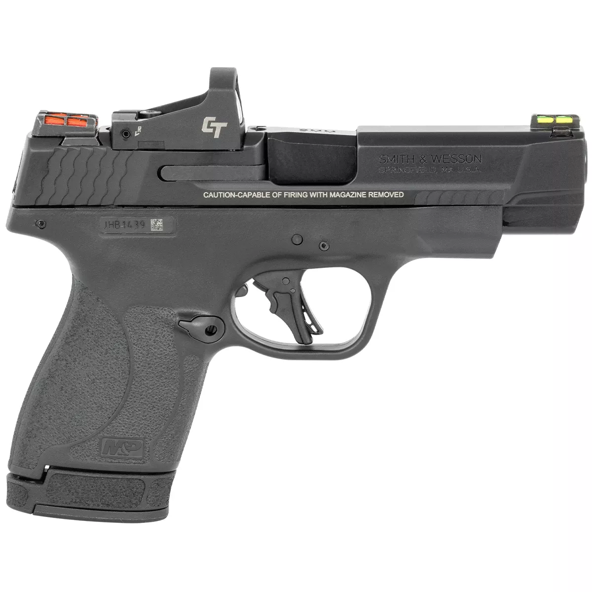 Smith & Wesson M&P PC Shield Plus 9mm W/ Red Dot Semi-Automatic Pistol