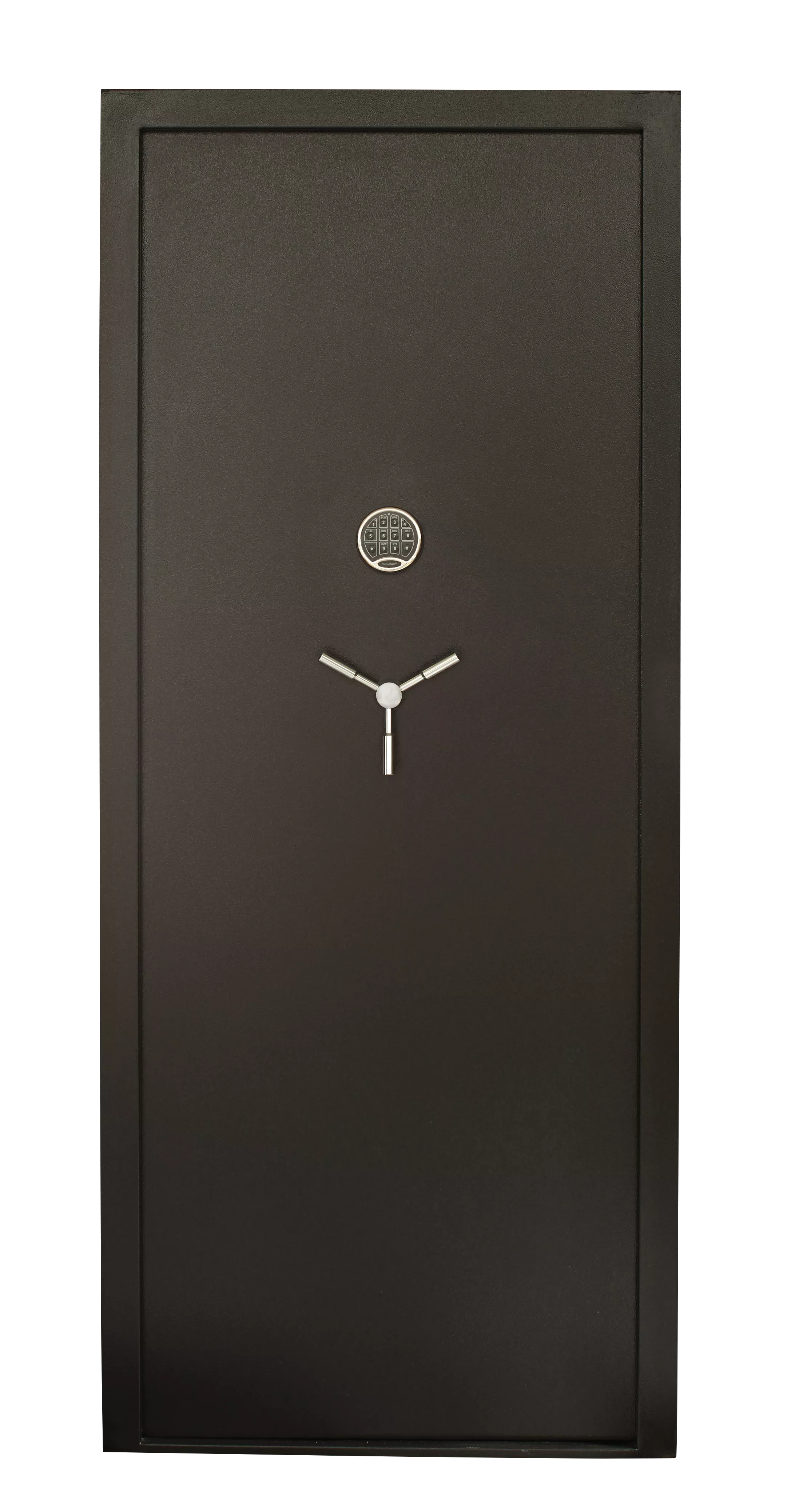 SnapSafe 75416 Vault DoorIn-Swing Black 12 Gauge Steel 32.80"W x 81"H Access Code/Key Entry