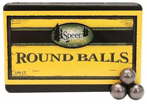 Speer Lead Round Balls .375 80 Grains (Per 100) 5113
