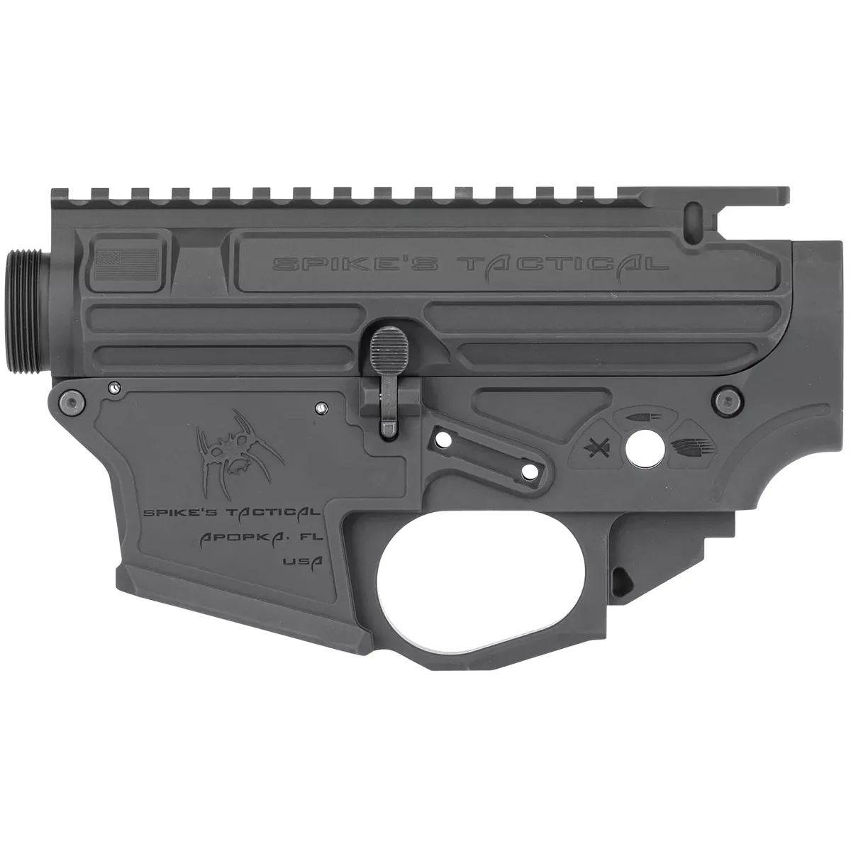Spikes STSB920 Upper/Lower SetAR-15 9mm compatible with Glock Mags
