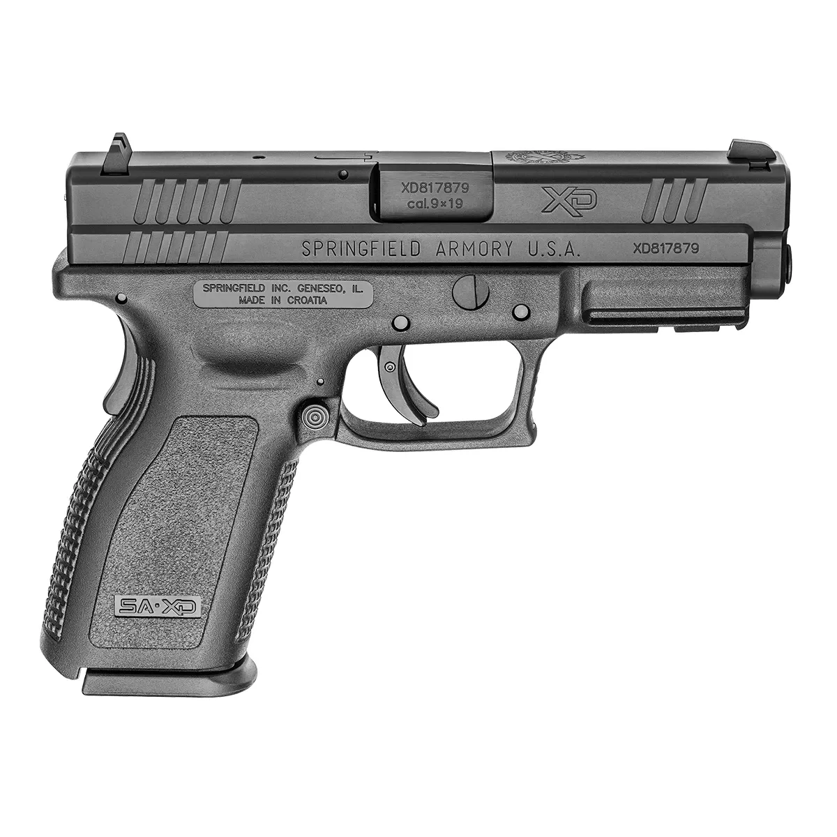 Springfield Armory XD9101 XD Service *CA Compliant 9mm CCW Handgun