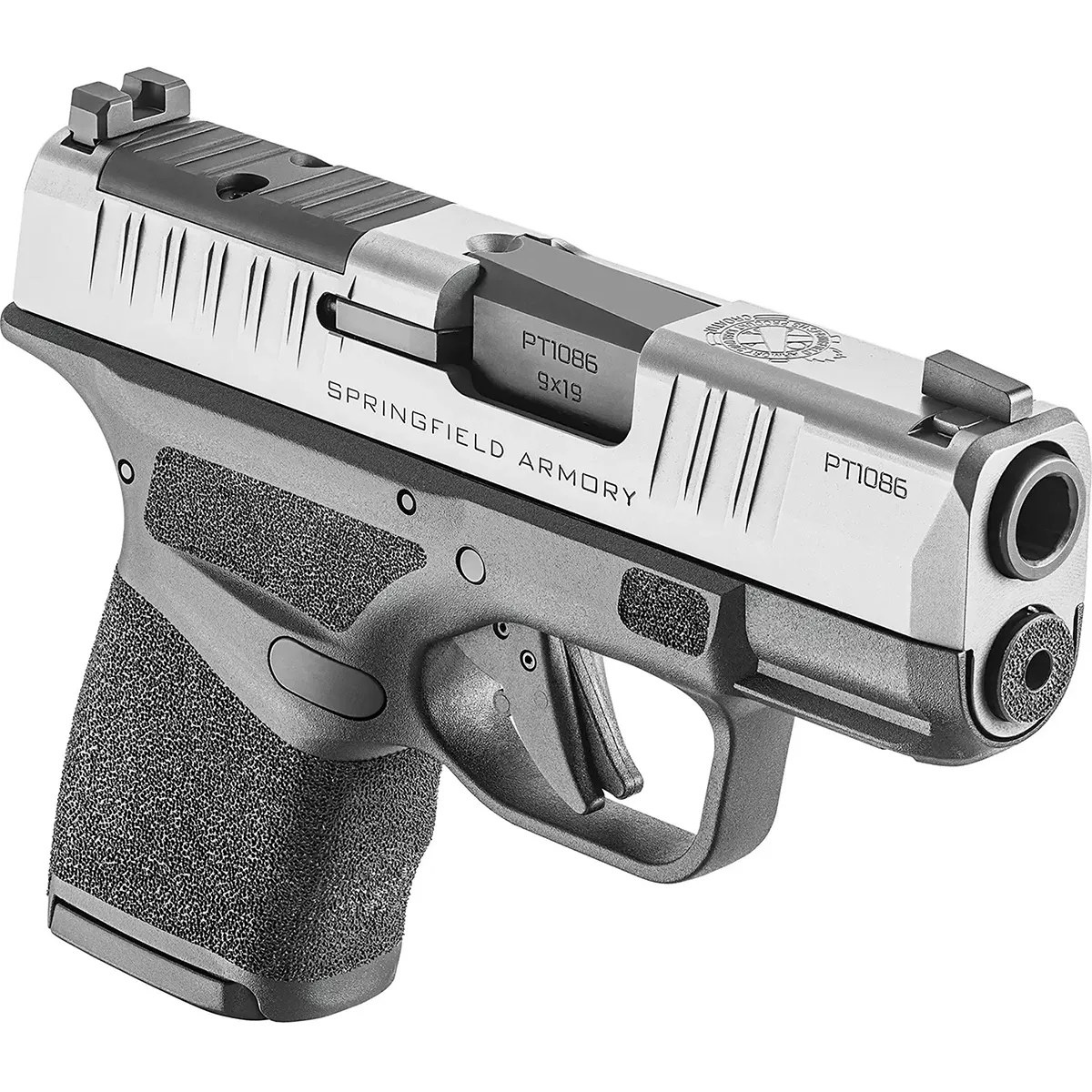 Springfield Hellcat 9mm Micro-Compact Two-Tone Stainless Steel Pistol