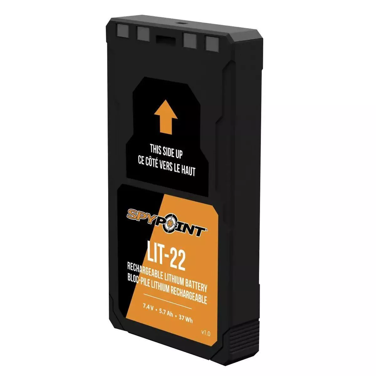 Spypoint LIT-22 Rechargeable Battery for Spypoint FLEX Trail Cameras – Twin Pack