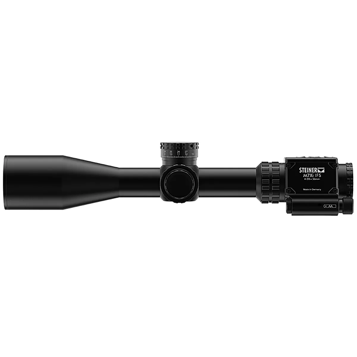 Steiner 8719T3IFS M7Xi M-Series Black 4-28x56mm 34mm Tube Tremor 3 Reticle