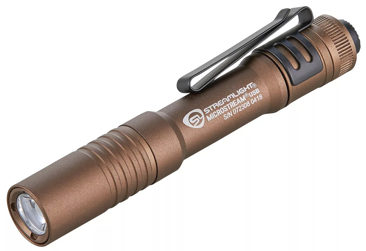 Streamlight MicroStream USB 250/50 Lumen White LED Coyote EDC Flashlight