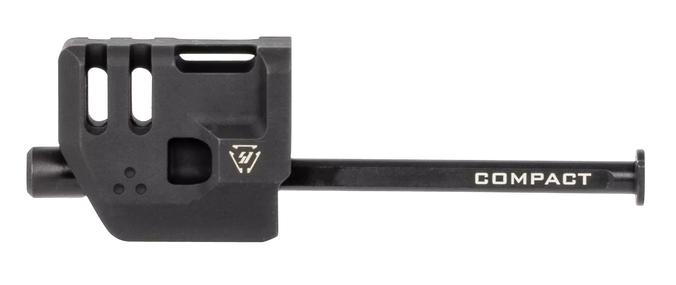 Strike Industries G4MDCOMPC Mass Driver Compensator Black Aluminum with 1.41" OAL for 9mm Luger Glock 19 Gen4
