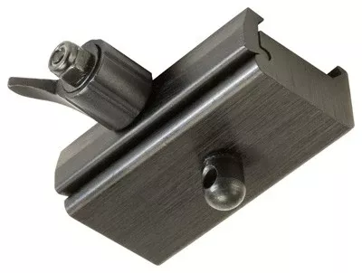 Tac Shield Sport Ridge Quick Lever Bipod Rail Mount Adapter Matte Black
