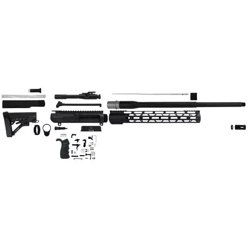 TacFire SSRK308LPK20BN AR Build Kit Rifle 308 Win AR-10 Black Nitride Aluminum 5/8"-24 tpi *Sports South Exclusive.