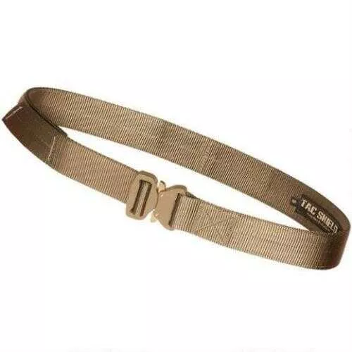 TacShield Gun Belt Tactical 1.75" W/Cobra Buckle, Large, Coyote, Model: T303LGCY