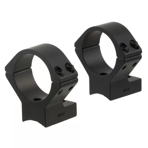Talley 930711 Light Weight Ring/Base Combo Low 2-Piece Base/Rings For Browning BAR/BPR/BLR Black Matte Anodized Finish 1" Diameter
