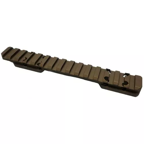 Talley P00HC735 1913 Picatinny RailHells Canyon Cerakote Browning X-Bolt For Short Action Picatinny Rail Mount Aluminum Rifle