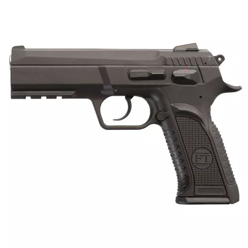 Tanfoglio IFG TF-FORCEP-40 Force Plus40 S&W 4.40" 12+1 Black Stainless Steel Slide Black Polymer Grip