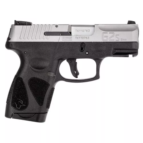 Taurus 1G2S939 G2S9mm Luger 3.20" 7+1 Black Frame w/Rail Matte Stainless Steel Slide Black Polymer Grip