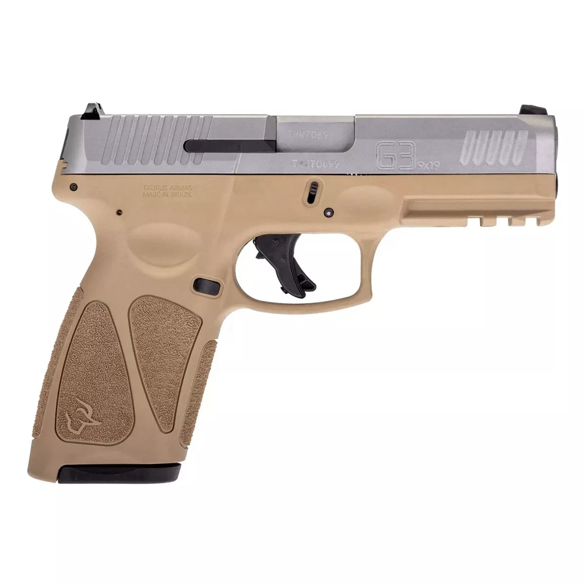 Taurus 1G3B949T15 G3 9mm Tan Semi Automatic Handgun