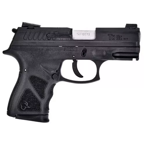 Taurus 1TH9C031 TH9c9mm Luger 3.54" 17+1 Black Frame w/Rail Matte Black Steel Slide Black Polymer Grip