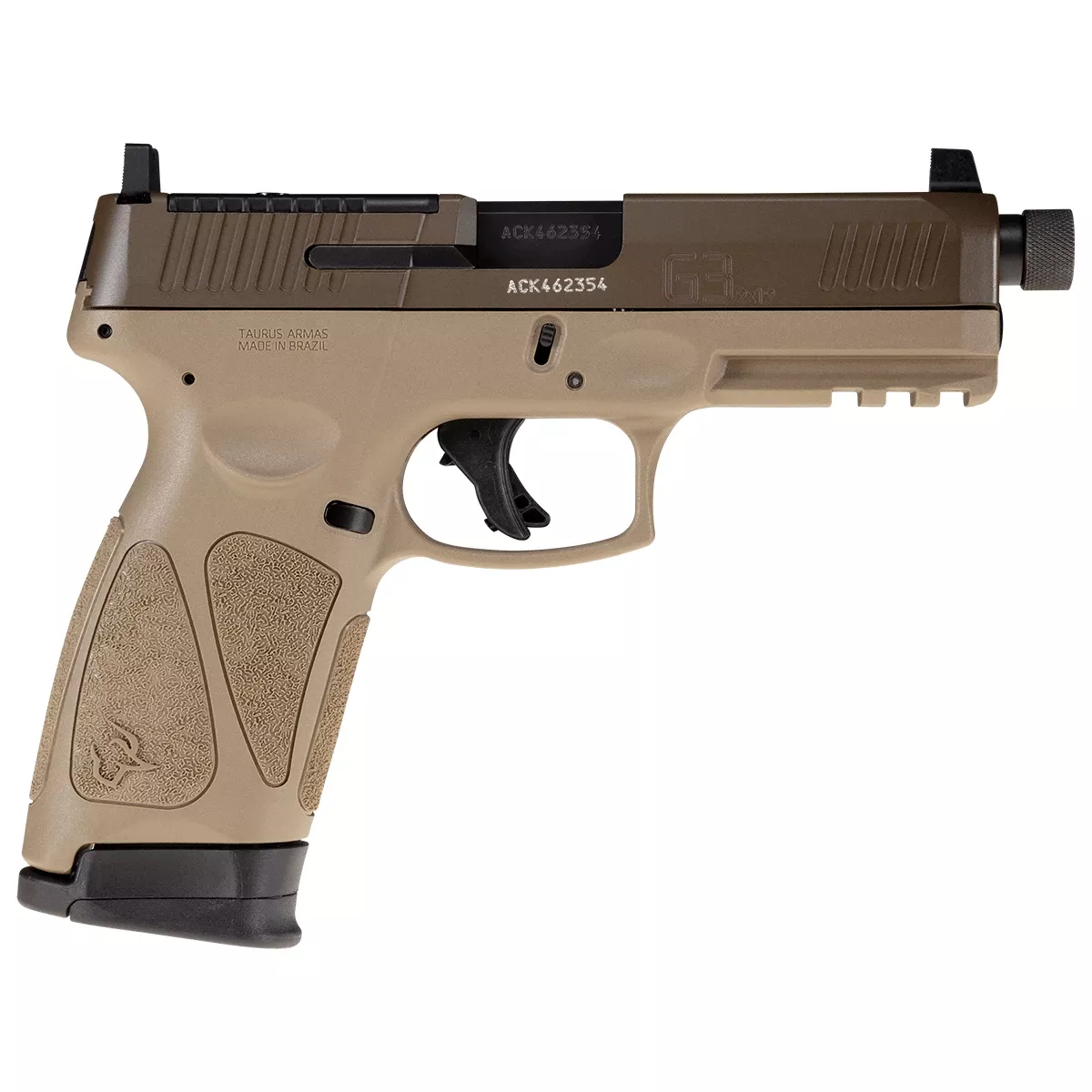 Taurus G3 Tactical 9mm w/ Threaded Barrel and T.O.R.O Optic Cut