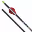 Ten Point ACU-X 20" Carbon Crossbow Arrow w/ ACU-X Nock .001" Straightness - 6 Pack