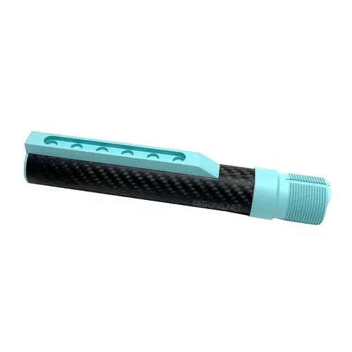 Timber Creek Carbon Fiber Mil-Spec Buffer Tube - Robins Egg Blue