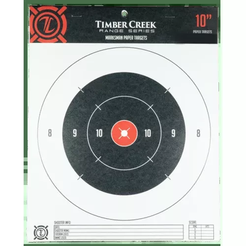 Timber Creek Marksman Paper Targets 10"