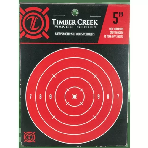 Timber Creek SharpShooter Self-Adhesive Targets 5"