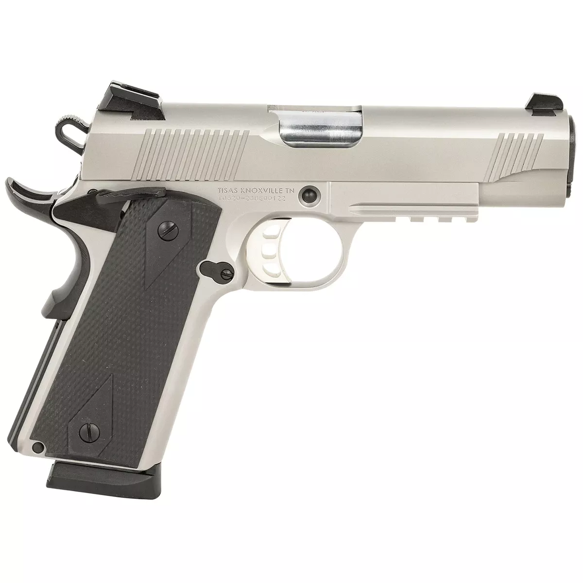 Tisas 1911 Carry 45 ACP Pistol 8+1 4.25" Black Cold Hammer Forged Barrel