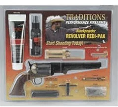 Traditions 1851 Navy 44 Caliber REDI Pack Brass Blued FRS18511