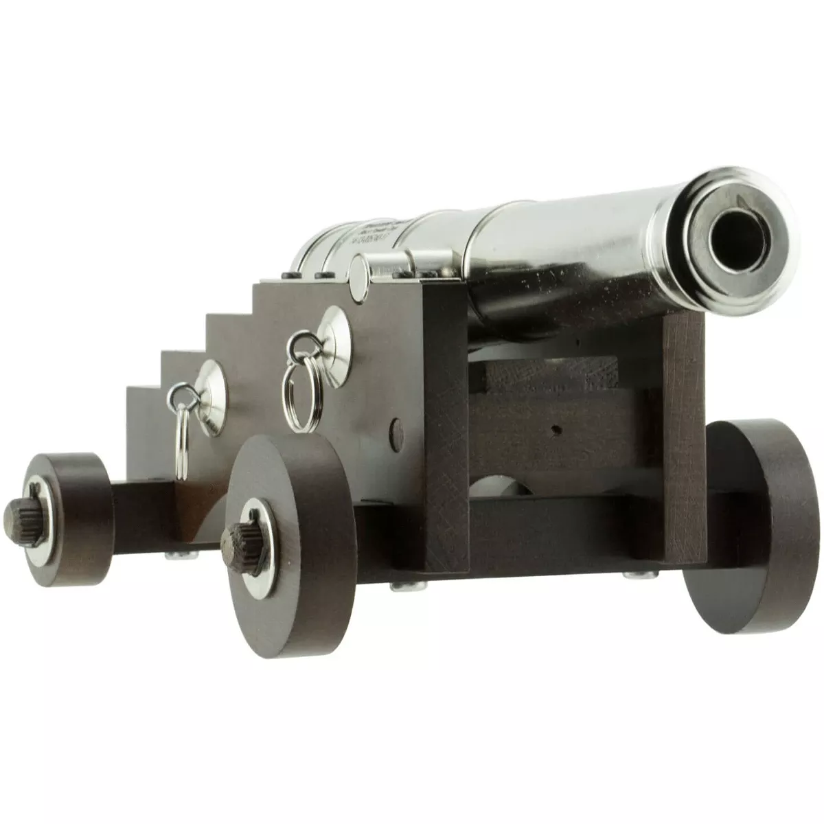 Traditions KCN8041 Mini Old Ironsides 50 CAL Silver Smooth Bore
