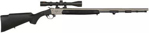 Traditions R5-74115040 Pursuit XT 50 Cal 209 Primer 26" Stainless Barrel/Rec Black Synthetic Furniture Elite Trigg