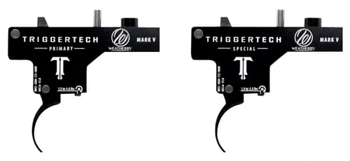 TriggerTech WM5SBB13NBF SpecialSingle-Stage Flat Trigger with 1-3.50 lbs Draw Weight & Black PVD Finish for Weatherby Mark V