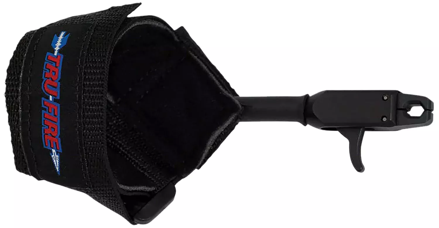 Trufire Patriot Junior Dual Jaw Velcro Strap Black Bow Release