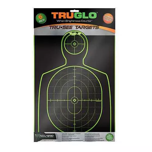 Truglo Handgun Target 12x18" 6 Pack TG13A6