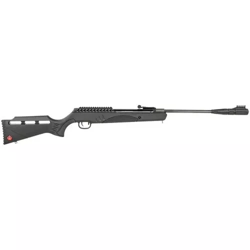 Umarex Ruger Air Guns 2244241 Targis Hunter Max Air Rifle TNT Piston 22 Pellet Black Rec/Barrel Black All Weather Molded Stock Includes 3-9x32mm Scope