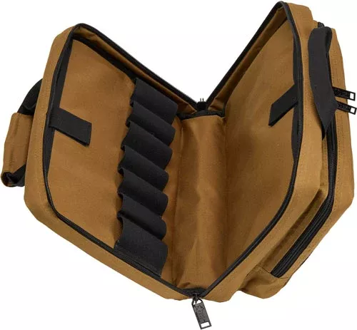 US PeaceKeeper P21209 Micro Mini Range Bag w/ 5 Mag Holders Tan