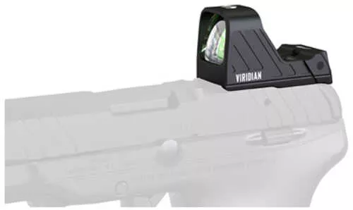 Viridian Weapon Technologies RFX Custom Green Dot 1X16 Objective 3 MOA Fits Ruger LCP Max Black 981-0140