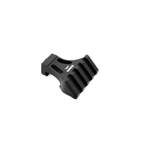 Warne A645TW Side Mount AdapterBlack Aluminum 45 Degree Angle