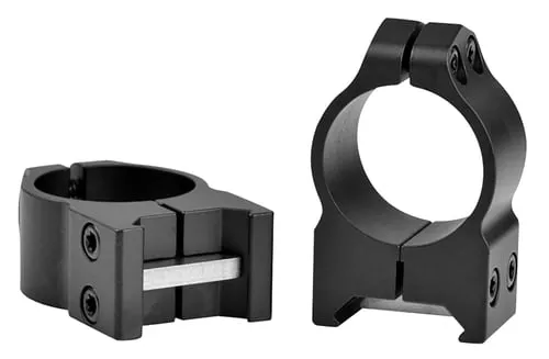 Warne Maxima Vertical PA Scope RingsMatte Black 1 in. Medium