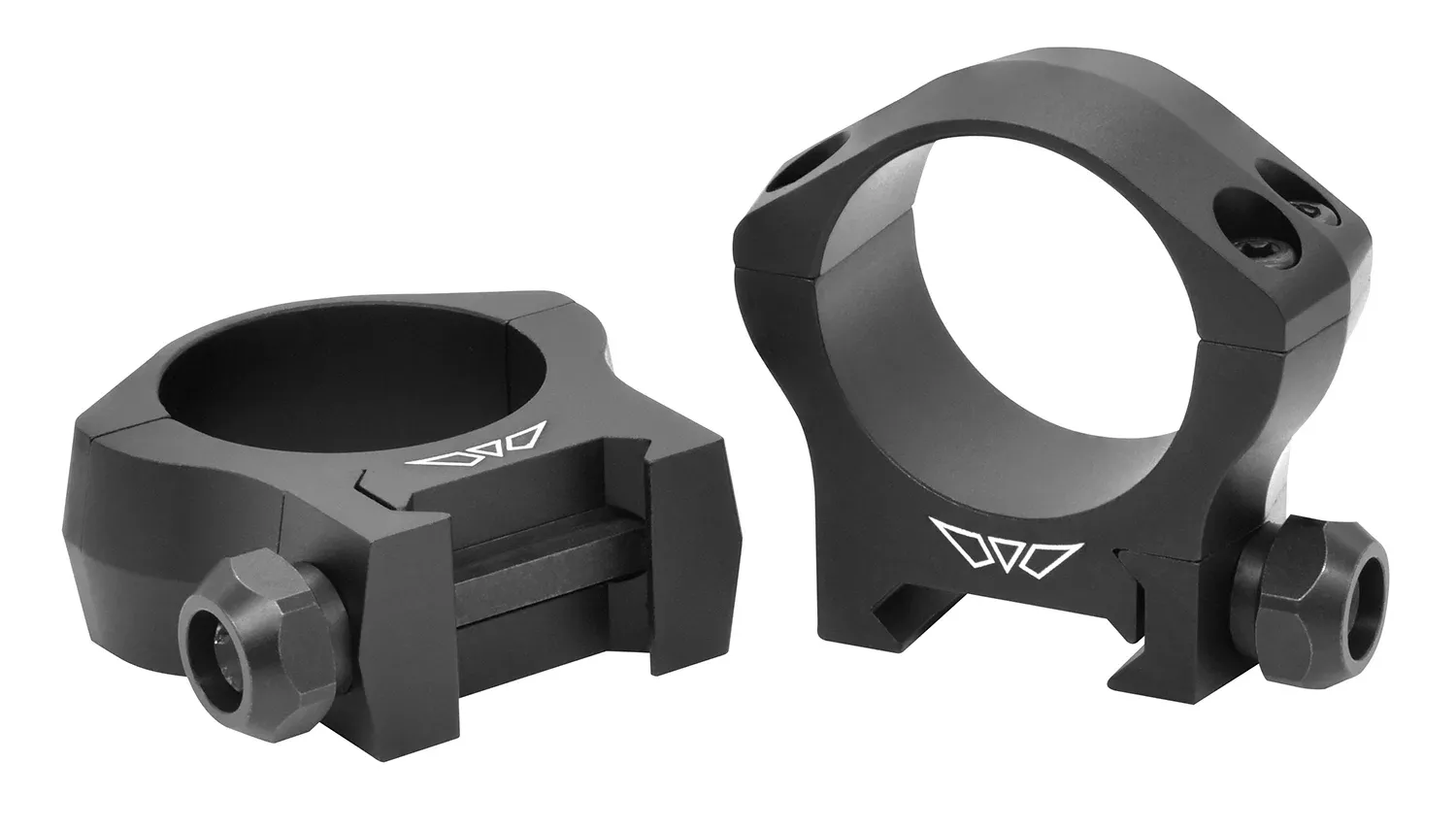 Warne Mountain Tech 30mm Low Matte Scope Rings - 7075-T6 Aluminum