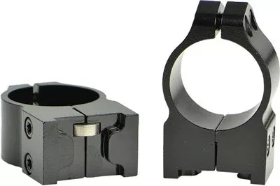 Warne Scope Mounts 1RM 1" Medium Matte Scope Rings - Ruger No. 1/Mini-14/Blackhawk