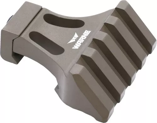 Warne Scope Mounts A645 45 Degree Picatinny Side Mount Adapter - Dark Earth