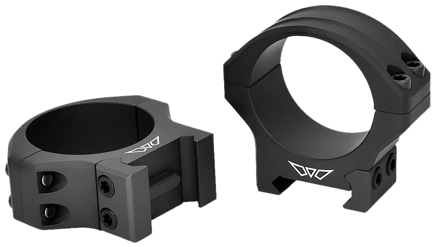 Warne Scope Mounts Maxima Horizontal PA 34mm Low Matte Scope Rings