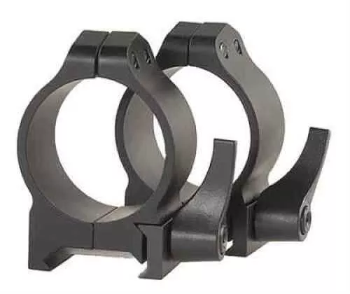 Warne Scope Mounts Maxima Quick Detach Ring 30mm Low Matte Finish 213LM